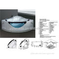 Ceramic Hydromassage Bathtub VK-B209